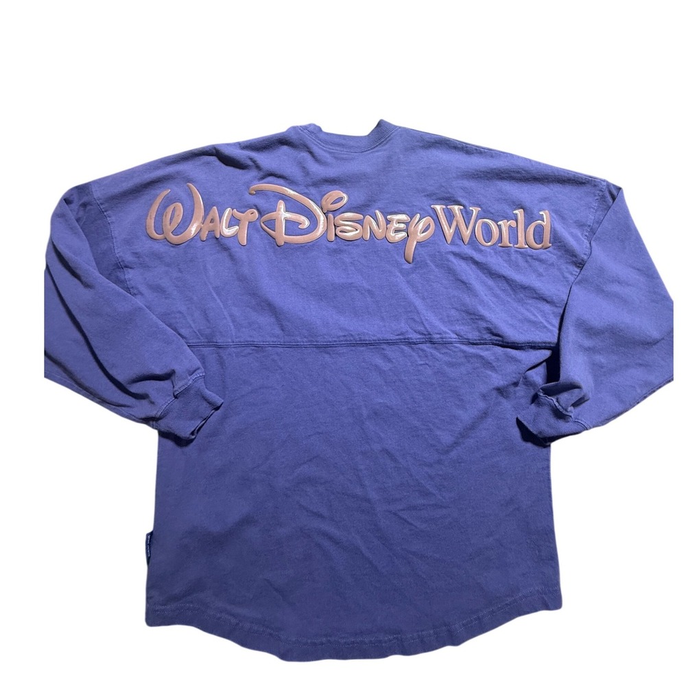 Spirit‎ Jersey Disney World long Sleeve Small 50th Anniversary Purple Oversized